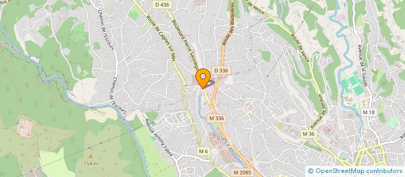localisation de l'entreprise 3 C R à CAGNES-SUR-MER