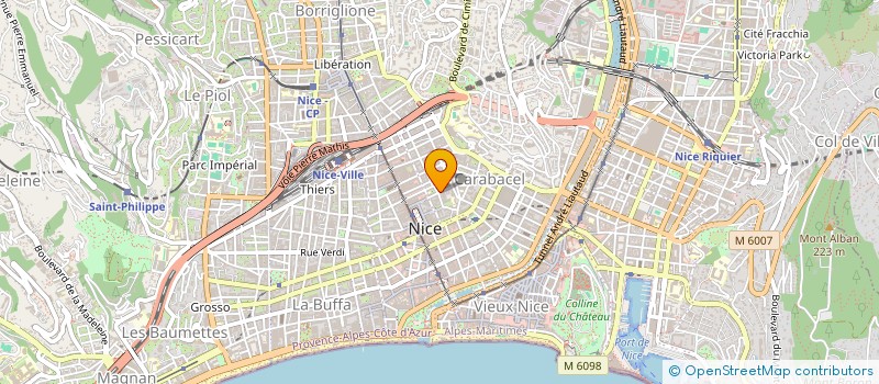 localisation de l'entreprise 3 CA à NICE