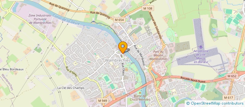 localisation de l'entreprise 3 CHACUN  WAMBRECHIES