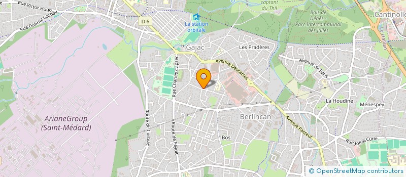 localisation de l'entreprise 3 CHARME  SAINT-MEDARD-EN-JALLES