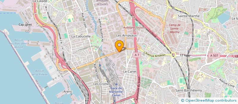 localisation de l'entreprise 3 CONCEPT MAINTENANCE à MARSEILLE