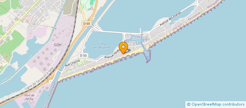 localisation de l'entreprise 3 CR CONCEPT à FRONTIGNAN