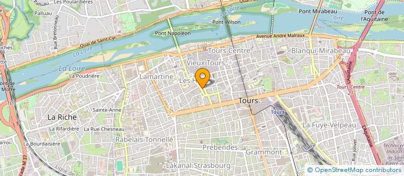 localisation de l'entreprise 3 D à TOURS