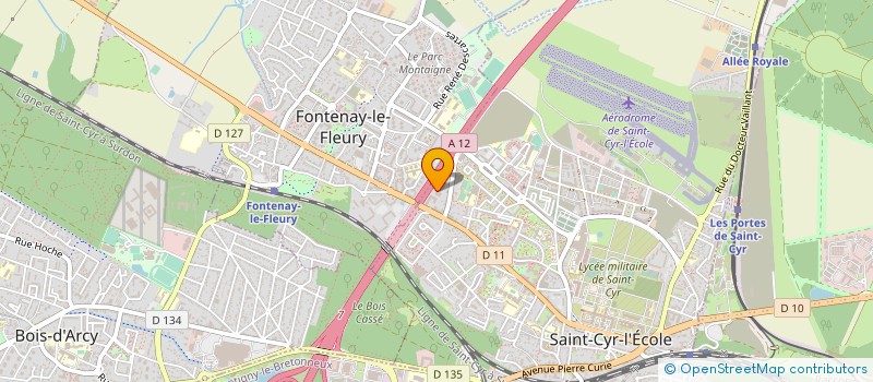 localisation de l'entreprise 3 D CONSTRUCTIONS à SAINT-CYR-L'ECOLE