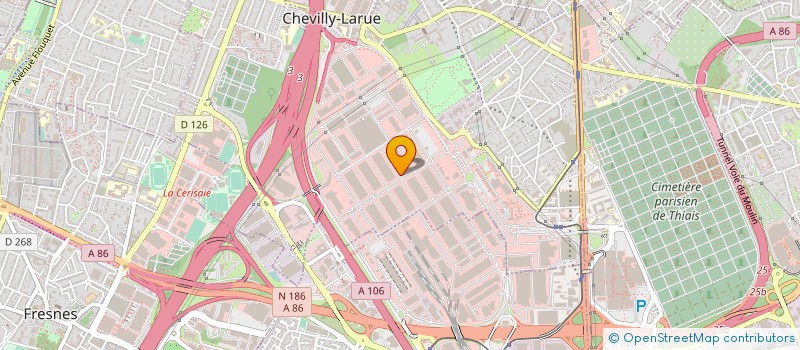 localisation de l'entreprise 3 D DONA  CHEVILLY-LARUE