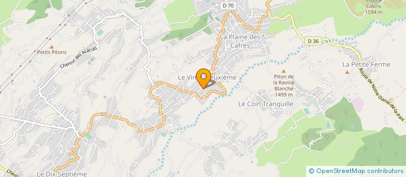 localisation de l'entreprise 3 D FBD ELECTRICITE DEPANNAGE FIABILISATION BATIMENT DIVERS à LE TAMPON