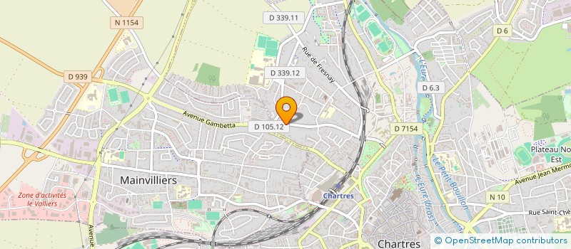 localisation de l'entreprise 3 D MECA SERVICES à CHARTRES