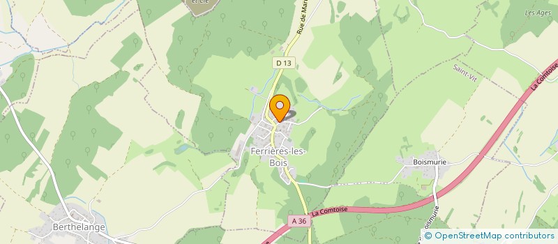 localisation de l'entreprise 3 D NUISIBLES DOUBS  SANCEY