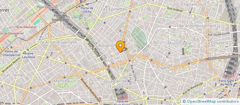 localisation de l'entreprise 3 D PRODUCTIONS  PARIS