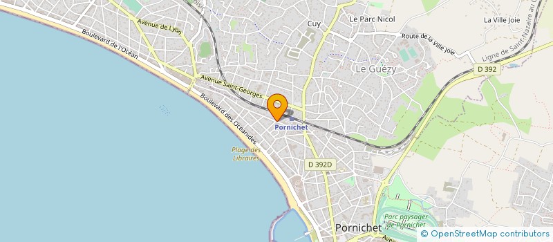 localisation de l'entreprise 3 D RENOVATION à PORNICHET