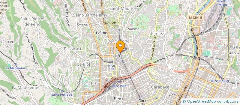 localisation de l'entreprise 3 DIDEROT à NICE