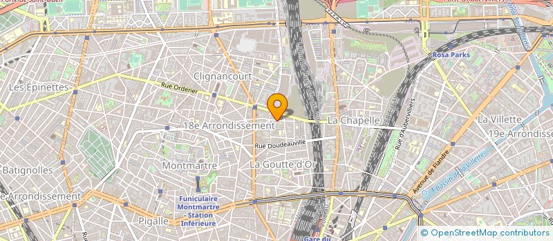 localisation de l'entreprise 3 E  PARIS