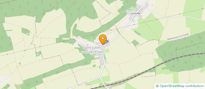 localisation de l'entreprise 3 E  SAINT-JULIEN-SOUS-LES-COTES