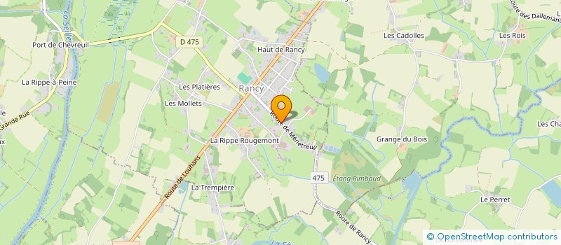 localisation de l'entreprise 3 E DIFFUSION à RANCY