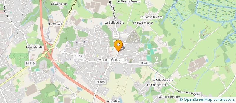 localisation de l'entreprise 3 E - ETUDES ECONOMIES ENERGIES à HAUTE-GOULAINE