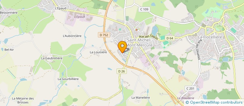 localisation de l'entreprise 3 E TOIT LE à SEVREMONT