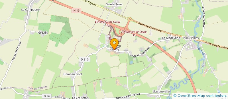 localisation de l'entreprise 3 ELLES INDUSTRIES  CUSSY