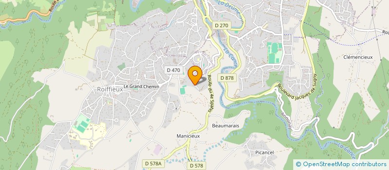 localisation de l'entreprise 3 EMPANS à ROIFFIEUX