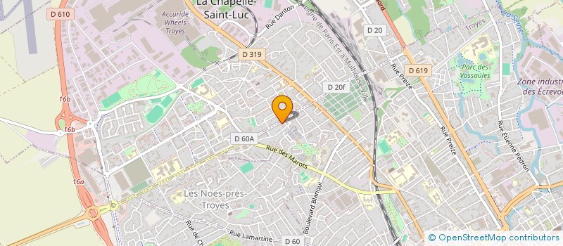 localisation de l'entreprise 3 ENRGIES à TROYES