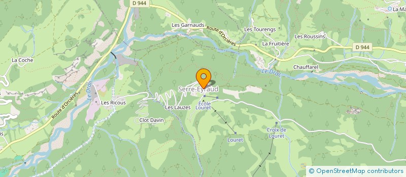 localisation de l'entreprise 3 EPIS à ORCIERES