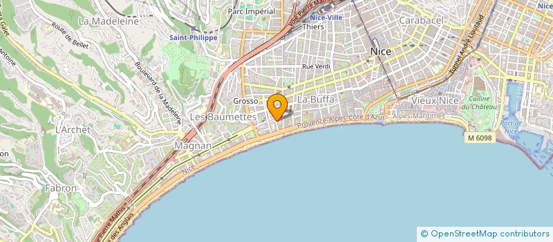 localisation de l'entreprise 3 ERRE à NICE