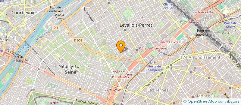 localisation de l'entreprise 3 ET 3 BIS RUE VERGNIAUD à LEVALLOIS-PERRET