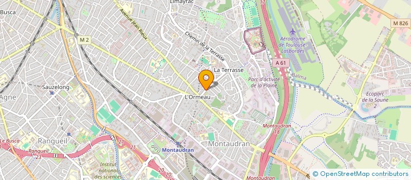 localisation de l'entreprise 3 ET 5 AVENUE ALBERT BEDOUCE à TOULOUSE