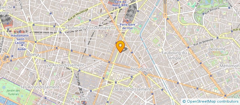 localisation de l'entreprise 3 ETOILES à PARIS