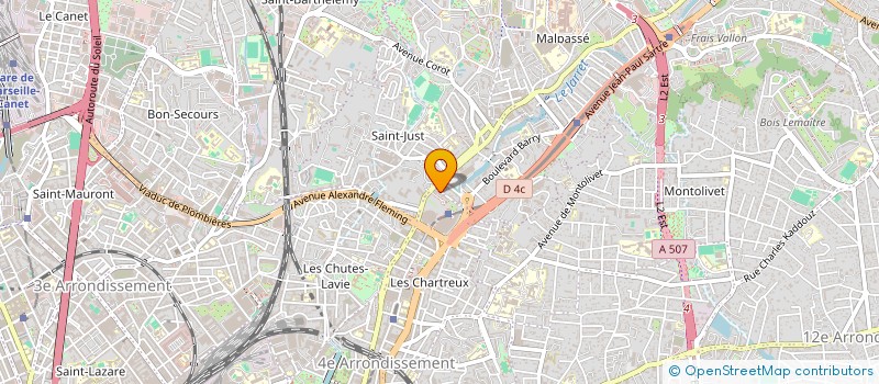 localisation de l'entreprise 3 EX à MARSEILLE