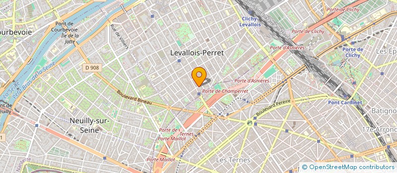 localisation de l'entreprise 3 F CONSEILS à LEVALLOIS-PERRET