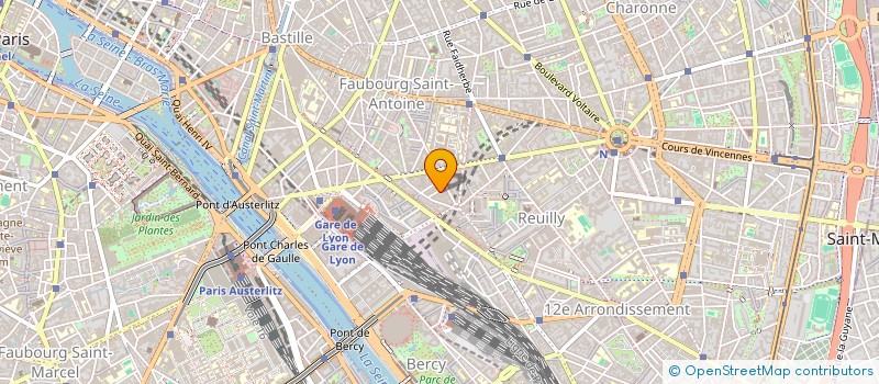 localisation de l'entreprise 3 FACES ASSOCIATION  PARIS