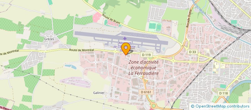 localisation de l'entreprise 3 FD OCCITANIE  CARCASSONNE