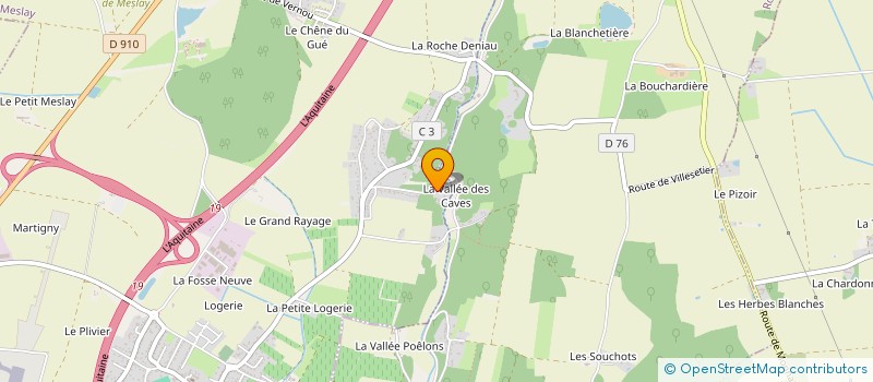 localisation de l'entreprise 3 FILII  PARCAY-MESLAY