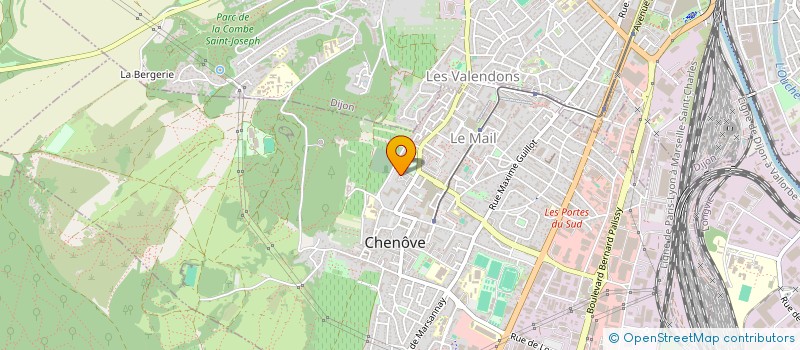 localisation de l'entreprise 3 FRERES à CHENOVE