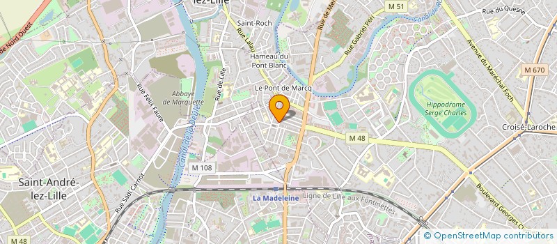 localisation de l'entreprise 3 FRERES RENOV à MARCQ-EN-BARŒUL