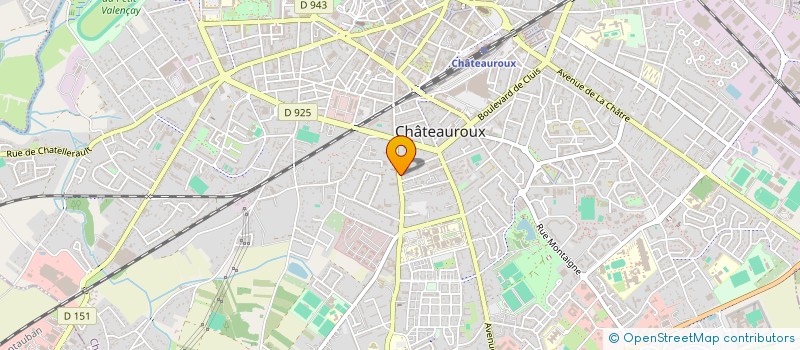 localisation de l'entreprise 3 FRERES RENOVATIONS à CHATEAUROUX