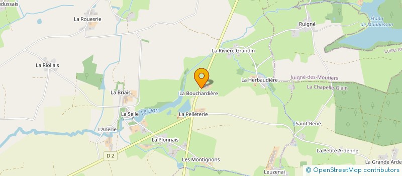 localisation de l'entreprise 3 G à LA CHAPELLE-GLAIN