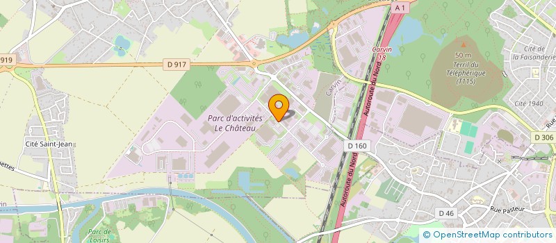 localisation de l'entreprise 3 G  CARVIN