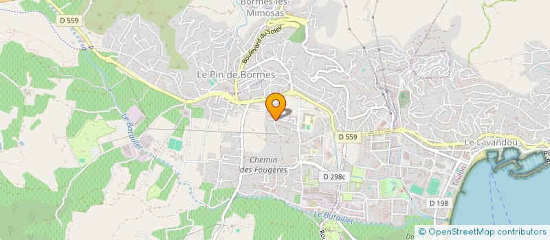 localisation de l'entreprise 3 G à BORMES-LES-MIMOSAS