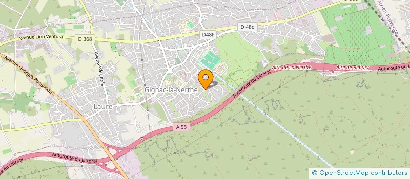 localisation de l'entreprise 3 G IMMO  GIGNAC-LA-NERTHE