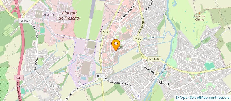 localisation de l'entreprise 3 G INFORMATIQUE  MARLY