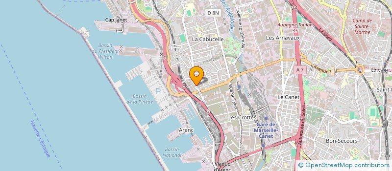 localisation de l'entreprise 3 G INVESTISSEMENTS à MARSEILLE