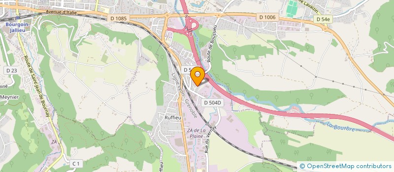 localisation de l'entreprise 3 G-M  NIVOLAS-VERMELLE