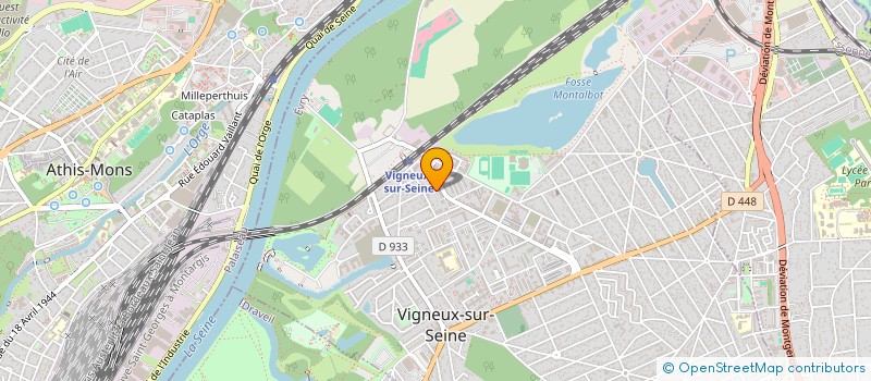 localisation de l'entreprise 3 G NETOYAGE MULTISERVICES à VIGNEUX-SUR-SEINE