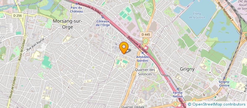 localisation de l'entreprise 3 G SERVICES à VIRY-CHATILLON