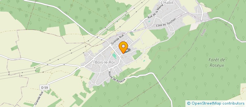 localisation de l'entreprise 3 GB  BOIS-LE-ROI