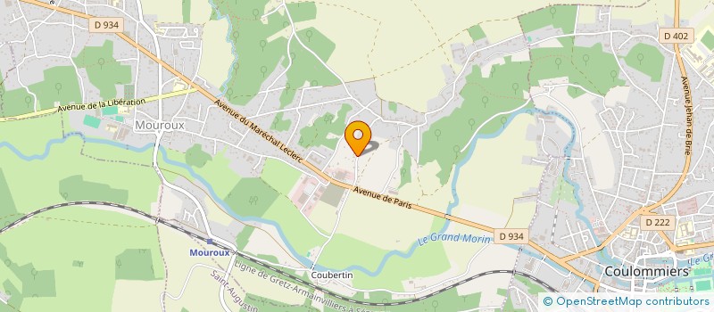 localisation de l'entreprise 3 GCE.CAPITAL  MOUROUX