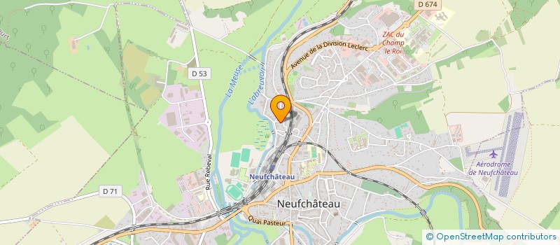 localisation de l'entreprise 3 GENERATIONS  NEUFCHATEAU