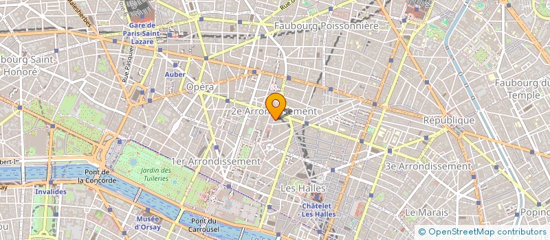 localisation de l'entreprise 3 GS à PARIS