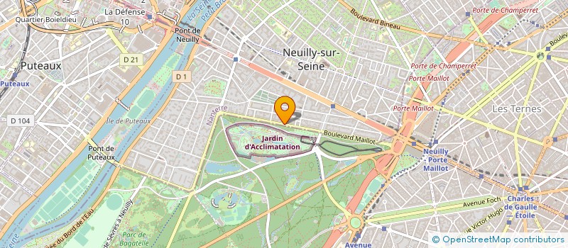 localisation de l'entreprise 3 H à NEUILLY-SUR-SEINE
